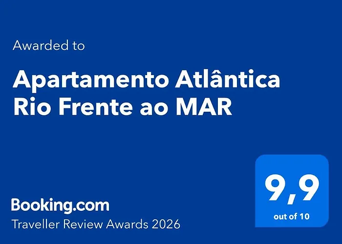 Apartamento Atlântica Rio Frente ao MAR Rio de Janeiro